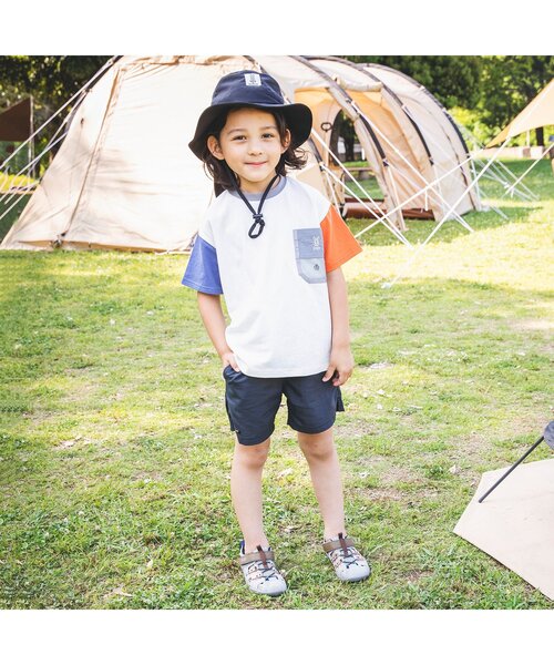 BREEZE（ブリーズ）の「DODコラボアウトドアハット(コドモ)（ハット・キッズ・カモフラージュ/ブラック・52/50/56/54）」の3枚目の写真