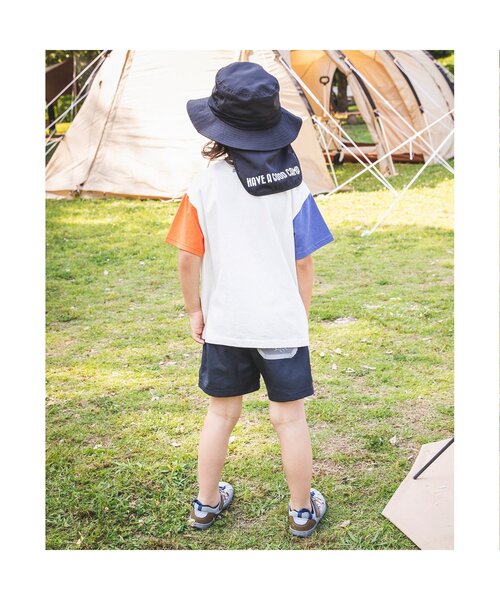 BREEZE（ブリーズ）の「DODコラボアウトドアハット(コドモ)（ハット・キッズ・カモフラージュ/ブラック・52/50/56/54）」の4枚目の写真