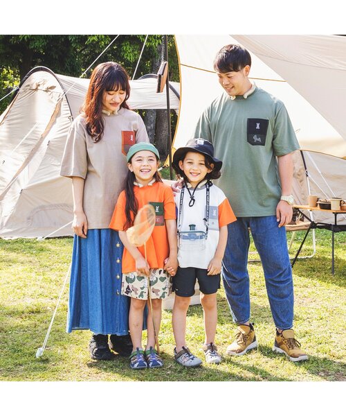 BREEZE（ブリーズ）の「DODコラボアウトドアハット(コドモ)（ハット・キッズ・カモフラージュ/ブラック・52/50/56/54）」の6枚目の写真