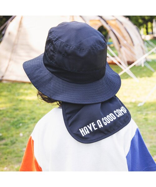 BREEZE（ブリーズ）の「DODコラボアウトドアハット(コドモ)（ハット・キッズ・カモフラージュ/ブラック・52/50/56/54）」の9枚目の写真