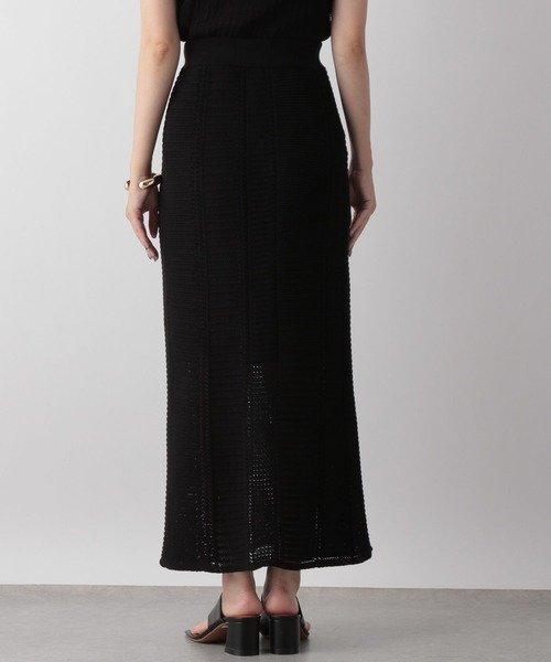 LOWRYS FARM（ローリーズファーム）の「スカシヘンリーＳＥＴＵＰノースリーブ　350719（ワンピース・レディース・ブラック/ブラウン/アイボリー・FREE）」の16枚目の写真