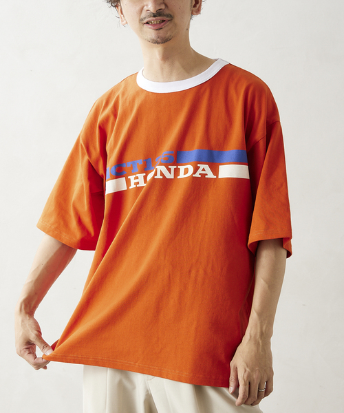JOURNAL STANDARD relume（ジャーナルスタンダード　レリューム）の「【Honda / ホンダ】別注 CT125 Tシャツ（Tシャツ/カットソー・メンズ・ホワイト/ネイビー/オレンジ/グリーン・MEDIUM/LARGE）」の5枚目の写真