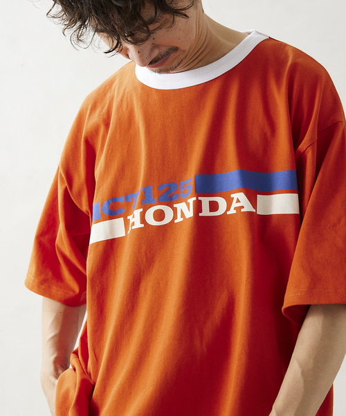 JOURNAL STANDARD relume（ジャーナルスタンダード　レリューム）の「【Honda / ホンダ】別注 CT125 Tシャツ（Tシャツ/カットソー・メンズ・ホワイト/ネイビー/オレンジ/グリーン・MEDIUM/LARGE）」の17枚目の写真