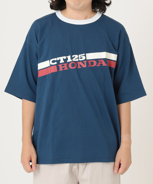 JOURNAL STANDARD relume（ジャーナルスタンダード　レリューム）の「【Honda / ホンダ】別注 CT125 Tシャツ（Tシャツ/カットソー・メンズ・ホワイト/ネイビー/オレンジ/グリーン・MEDIUM/LARGE）」の6枚目の写真