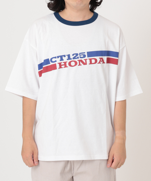 JOURNAL STANDARD relume（ジャーナルスタンダード　レリューム）の「【Honda / ホンダ】別注 CT125 Tシャツ（Tシャツ/カットソー・メンズ・ホワイト/ネイビー/オレンジ/グリーン・MEDIUM/LARGE）」の19枚目の写真