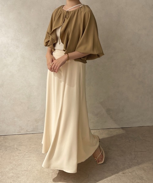 apres jour clair（アプレジュールクレア）の「【apres jour clair】【SETUP可能】アソートマーメイドスカート【ZOZOTOWN限定アイテム】（スカート・レディース・ベージュ/アイボリー/ライトベージュ・X-LARGE/フリー）」の14枚目の写真