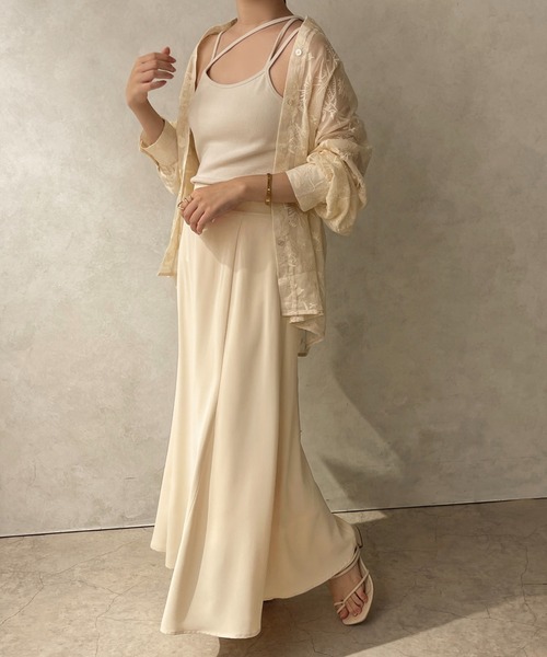 apres jour clair（アプレジュールクレア）の「【apres jour clair】【SETUP可能】アソートマーメイドスカート【ZOZOTOWN限定アイテム】（スカート・レディース・ベージュ/アイボリー/ライトベージュ・X-LARGE/フリー）」の13枚目の写真