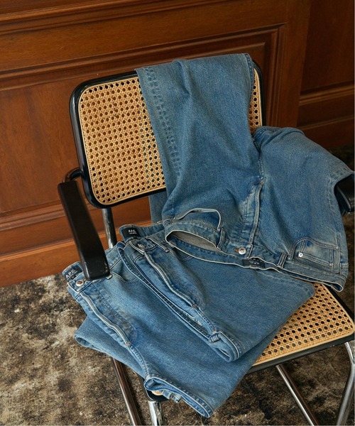 A.P.C. EDIFICE 別注 NEW TAILLE HAUTE BLACK A.P.C. / アーペーセー】別注 NEW TAILLE HAUTE ブラックデニム