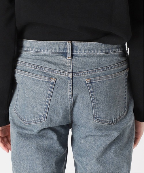 A.P.C. EDIFICE 別注 NEW TAILLE HAUTE BLACK A.P.C. / アーペーセー】別注 NEW TAILLE HAUTE ブラックデニム