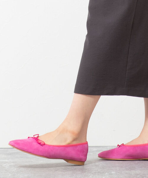 【REMME/レメ】スエードバレエシューズ