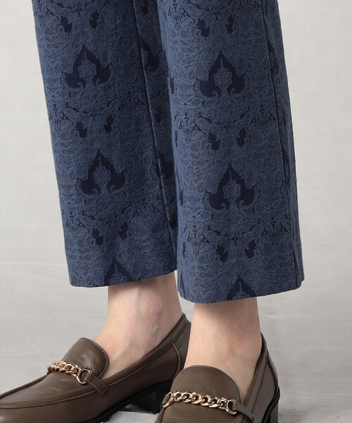 Comme　Ca　Mature（コムサマチュア）の「ストレッチ　ジャガードパンツ（その他パンツ・レディース・ブラック/ネイビー・MEDIUM/LARGE）」の13枚目の写真