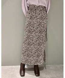 レオパードIラインスカート
