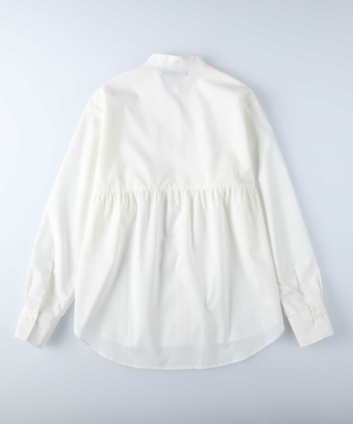 HONEYSUCKLE ROSE(ハニーサックルローズ)の「【HONEYSUCKLE ROSE】フラップブラウス(シャツ/ブラウス・レディース・ホワイト/ブラック・M/L)」の11枚目の写真