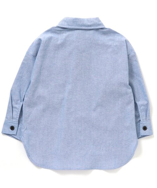 BREEZE（ブリーズ）の「スタンダードシャツ【フォーマル対応】（シャツ/ブラウス・キッズ・グリーン/ブラック/ブルー/イエロー/オフホワイト/レッド/レインボー・80/130/110/100/120/140/90）」の16枚目の写真