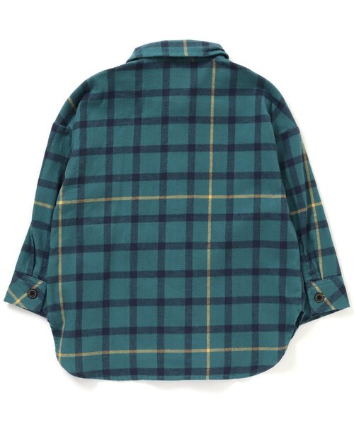 BREEZE（ブリーズ）の「スタンダードシャツ【フォーマル対応】（シャツ/ブラウス・キッズ・グリーン/ブラック/ブルー/イエロー/オフホワイト/レッド/レインボー・80/130/110/100/120/140/90）」の15枚目の写真