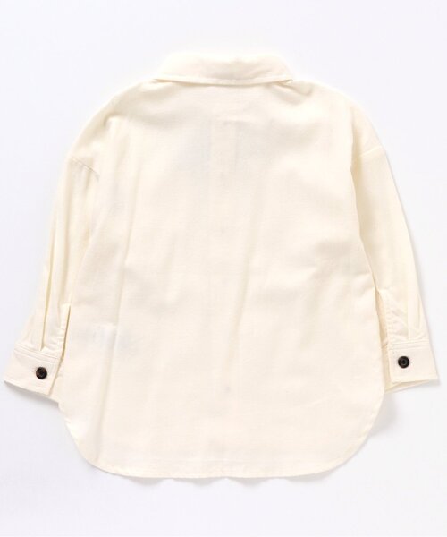 BREEZE（ブリーズ）の「スタンダードシャツ【フォーマル対応】（シャツ/ブラウス・キッズ・グリーン/ブラック/ブルー/イエロー/オフホワイト/レッド/レインボー・80/130/110/100/120/140/90）」の14枚目の写真