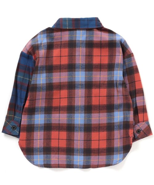 BREEZE（ブリーズ）の「スタンダードシャツ【フォーマル対応】（シャツ/ブラウス・キッズ・グリーン/ブラック/ブルー/イエロー/オフホワイト/レッド/レインボー・80/130/110/100/120/140/90）」の12枚目の写真