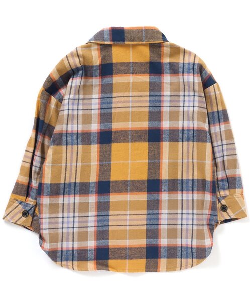 BREEZE（ブリーズ）の「スタンダードシャツ【フォーマル対応】（シャツ/ブラウス・キッズ・グリーン/ブラック/ブルー/イエロー/オフホワイト/レッド/レインボー・80/130/110/100/120/140/90）」の11枚目の写真