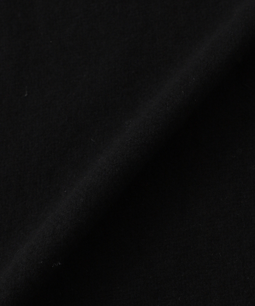 ASAUCE MELER（アソースメレ）の「【ASAUCE MELER/アソースメレ】ウルトララムミニバスケットストール（マフラー・レディース・ブラック/アイボリー・FREE）」の18枚目の写真