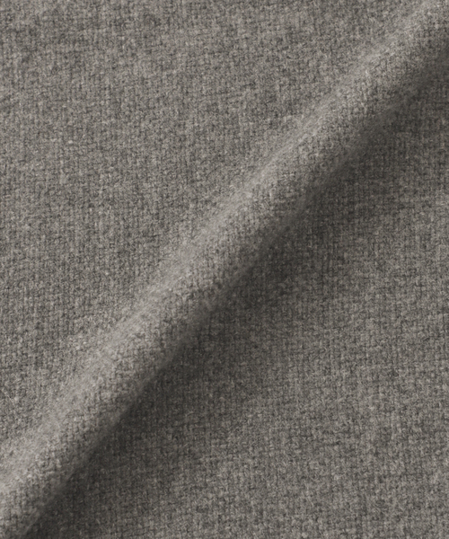 ASAUCE MELER（アソースメレ）の「【ASAUCE MELER/アソースメレ】ウルトララムミニバスケットストール（マフラー・レディース・ブラック/アイボリー・FREE）」の20枚目の写真