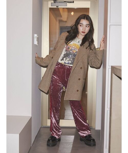 jouetie（ジュエティ）の「オーバーテーラードジャケット（テーラードジャケット・レディース・ブラック/ベージュ/ネイビー・MEDIUM）」の6枚目の写真