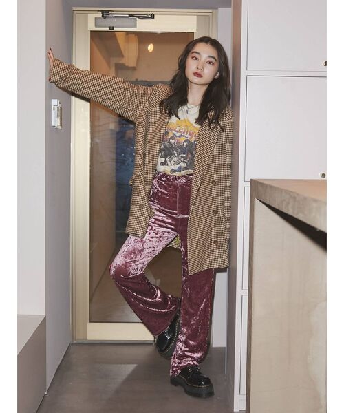 jouetie（ジュエティ）の「オーバーテーラードジャケット（テーラードジャケット・レディース・ブラック/ベージュ/ネイビー・MEDIUM）」の8枚目の写真