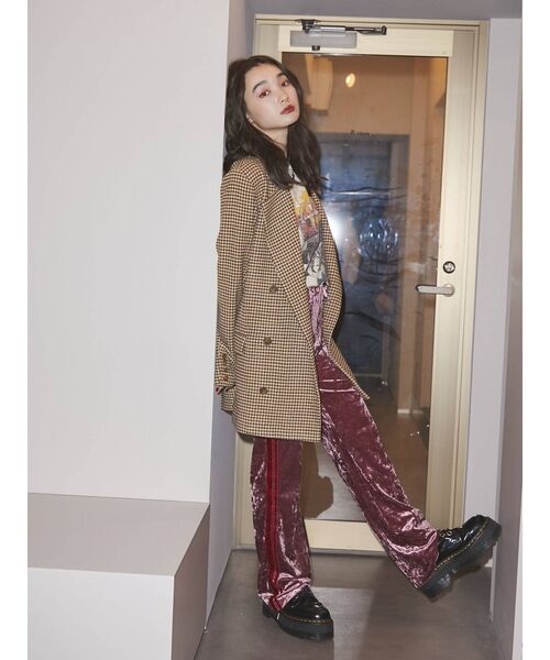 jouetie（ジュエティ）の「オーバーテーラードジャケット（テーラードジャケット・レディース・ブラック/ベージュ/ネイビー・MEDIUM）」の10枚目の写真