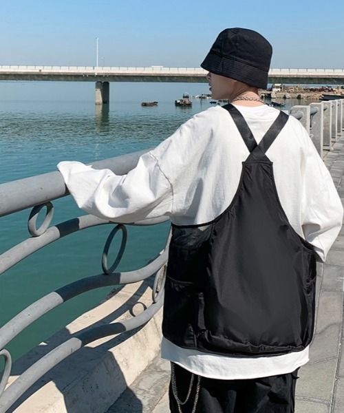 ARULE（アルール）の「『ARULE/アルール』ビッグポケット付きベスト【Y】【CN】（ベスト・メンズ・ブラック/ベージュ・FREE）」の15枚目の写真