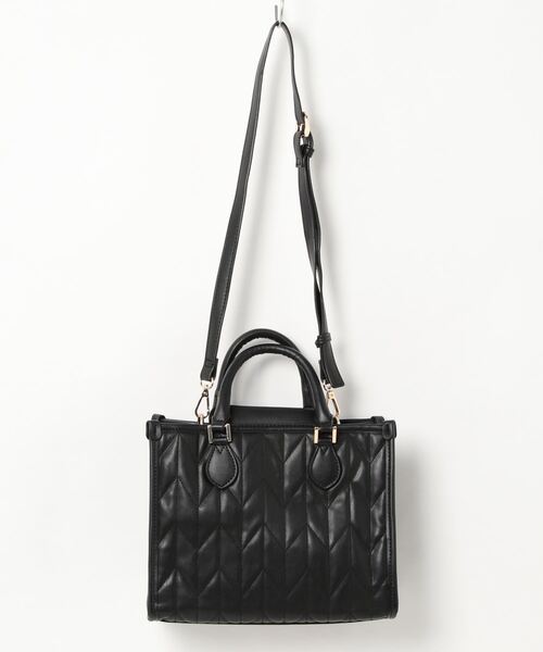 MIAN （ミアン）の「【MIAN】キルティング2wayトートバッグ(826472)（トートバッグ・レディース・ブラウン/ブラック/カーキ・ALL）」の6枚目の写真