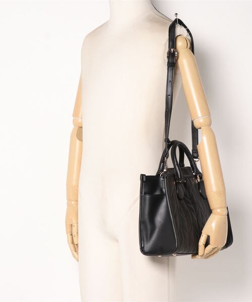 MIAN （ミアン）の「【MIAN】キルティング2wayトートバッグ(826472)（トートバッグ・レディース・ブラウン/ブラック/カーキ・ALL）」の5枚目の写真