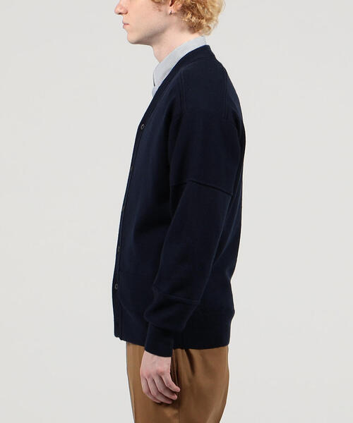 新品☆手洗可 ネイビー カーディガン TOMORROWLAND ¥24200