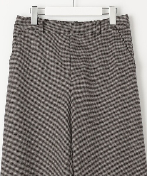 J.PRESS（ジェイプレス）の「【洗える】チェルビックチェック セミワイド パンツ（その他パンツ・レディース・ブラウン系3/グレー系3・T17/T15/T13）」の10枚目の写真