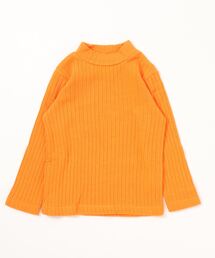 CALMIA | 裏起毛テレコ ハイネックプルオーバー（90～150cm）(Tシャツ/カットソー)