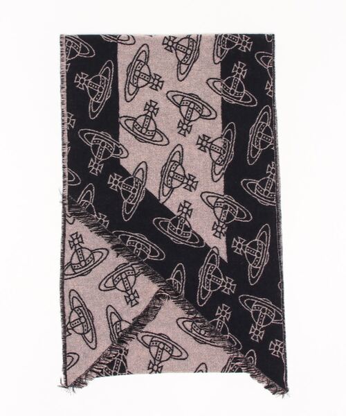 Vivienne Westwood(ヴィヴィアンウエストウッド)の「81030148/W00D4/TWO POINTED SCARF/(ストール/ショール・レディース・ベージュ/イエロー・FREE)」の1枚目の写真