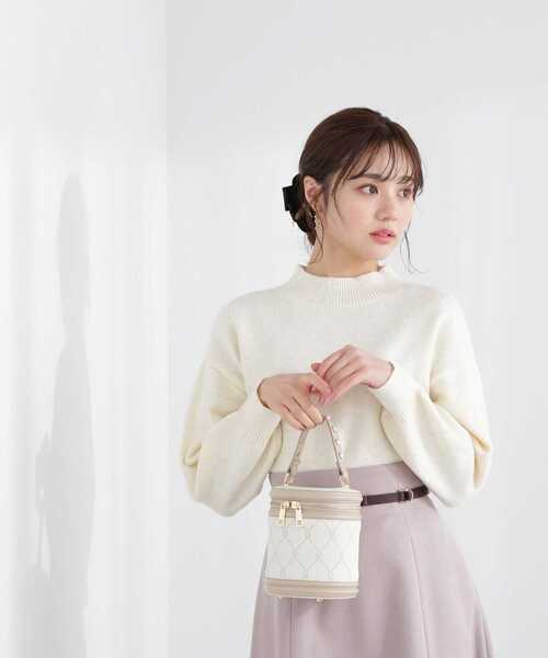 PROPORTION BODY DRESSING(プロポーションボディドレッシング)の「シャイニーニットプルオーバー / 1212270017(ニット/セーター・レディース・ベージュ/パープル/ホワイト系その他/ライトグリーン・FREE)」の20枚目の写真