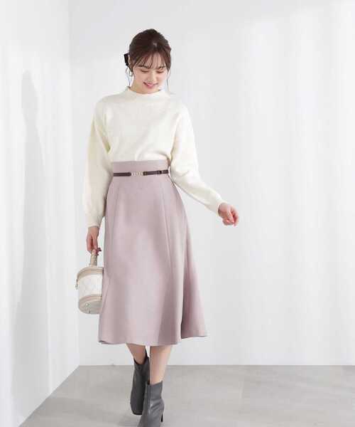 PROPORTION BODY DRESSING(プロポーションボディドレッシング)の「シャイニーニットプルオーバー / 1212270017(ニット/セーター・レディース・ベージュ/パープル/ホワイト系その他/ライトグリーン・FREE)」の22枚目の写真