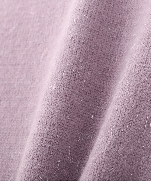 PROPORTION BODY DRESSING(プロポーションボディドレッシング)の「シャイニーニットプルオーバー / 1212270017(ニット/セーター・レディース・ベージュ/パープル/ホワイト系その他/ライトグリーン・FREE)」の16枚目の写真