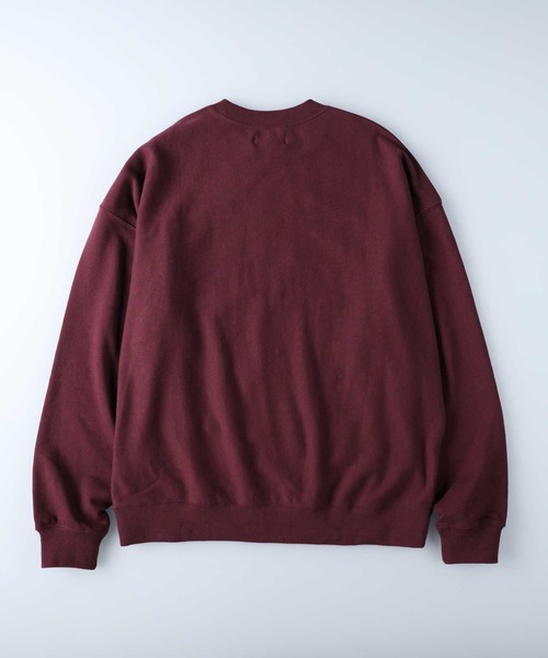 BACK NUMBER(バックナンバー)の「【BACK NUMBER】カレッジクルースウェット(スウェット・メンズ・ベージュ/ワイン/ブラック/グレー・S/M/L/XL)」の9枚目の写真
