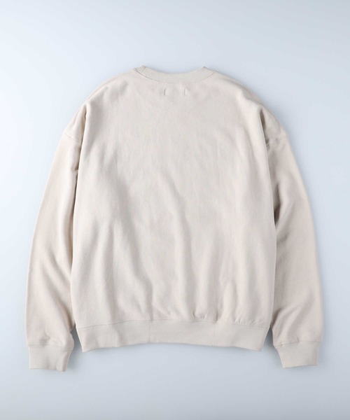 BACK NUMBER(バックナンバー)の「【BACK NUMBER】カレッジクルースウェット(スウェット・メンズ・ベージュ/ワイン/ブラック/グレー・S/M/L/XL)」の8枚目の写真