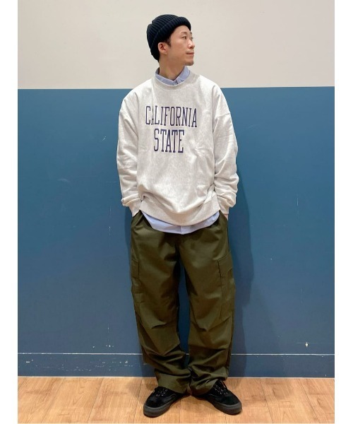 BACK NUMBER(バックナンバー)の「【BACK NUMBER】カレッジクルースウェット(スウェット・メンズ・ベージュ/ワイン/ブラック/グレー・S/M/L/XL)」の17枚目の写真
