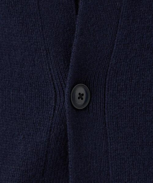 green label relaxing(グリーンレーベルリラクシング)の「ハミルトンラムズウール V カーディガン I(カーディガン/ボレロ・メンズ・グレー/ネイビー/マスタード/ケリー・S/M/L/XL)」の18枚目の写真