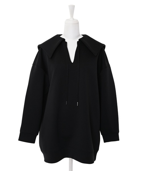 Narcissus（ナルシス）の「【SINN】Narcissusオリジナル　ビッグカラーポンチ（スウェット・レディース・レッド/ブラック・FREE）」の10枚目の写真