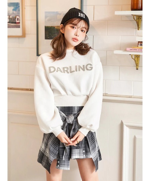 Darich DARLINGサガラショートスウェット DARLINGサガラショートスウェット（スウェット）｜Darich（ダーリッチ
