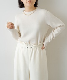 Whim Gazette | ミラノリブクルーネックプルオーバー(ニット/セーター)