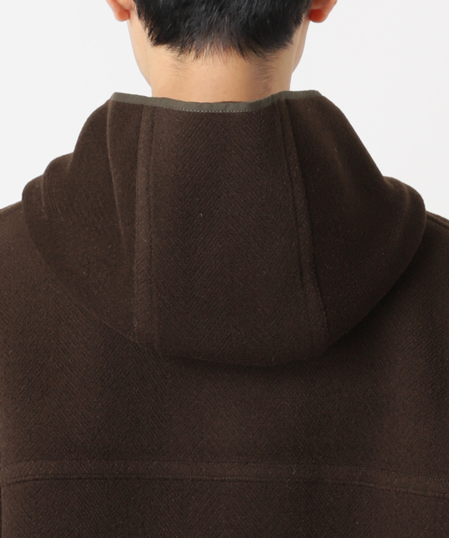 JOURNAL STANDARD（ジャーナルスタンダード）の「ヘリンボーン オーバーダッフルコート（ダッフルコート・メンズ・ブラック/ブラウン・SMALL/MEDIUM/LARGE）」の7枚目の写真