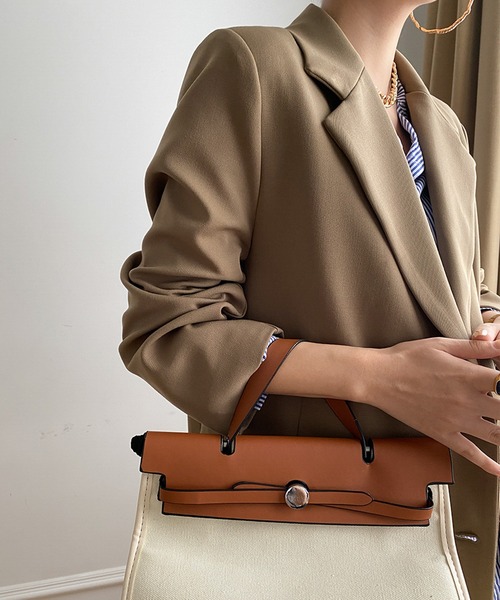 aimoha（アイモハ）の「テーラードカラートレンチコート（トレンチコート・レディース・ブラック/ベージュ・SMALL/MEDIUM）」の19枚目の写真