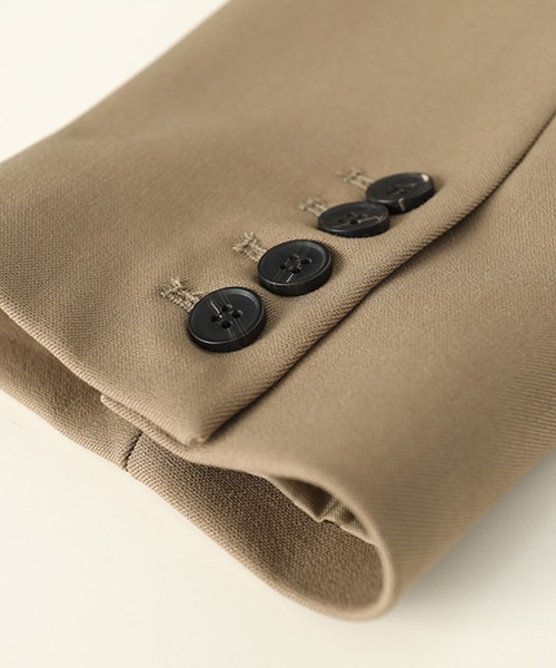 aimoha（アイモハ）の「テーラードカラートレンチコート（トレンチコート・レディース・ブラック/ベージュ・SMALL/MEDIUM）」の10枚目の写真