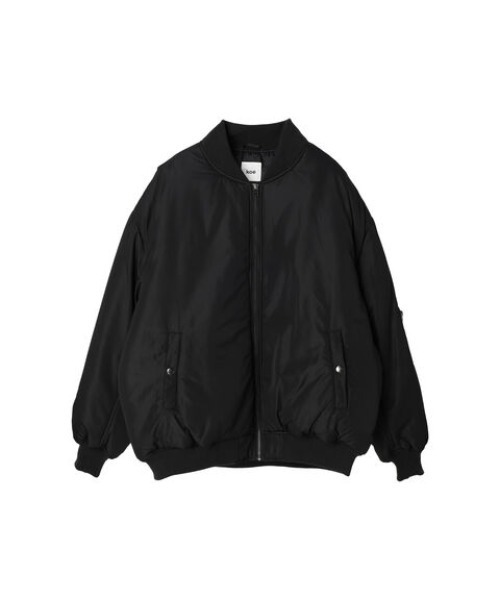 koe（コエ）の「ビックシルエットMA-1（MA-1・メンズ・ブラック/ホワイト・FREE）」の3枚目の写真