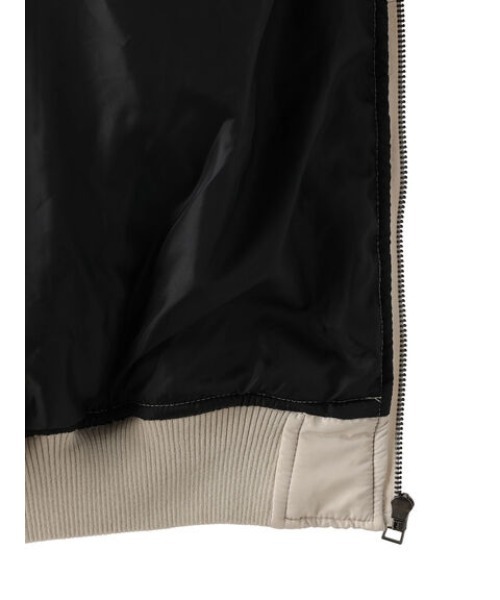 koe（コエ）の「ビックシルエットMA-1（MA-1・メンズ・ブラック/ホワイト・FREE）」の4枚目の写真