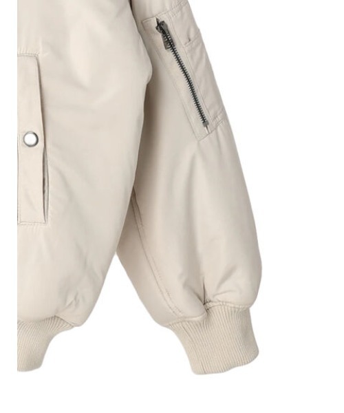 koe（コエ）の「ビックシルエットMA-1（MA-1・メンズ・ブラック/ホワイト・FREE）」の12枚目の写真